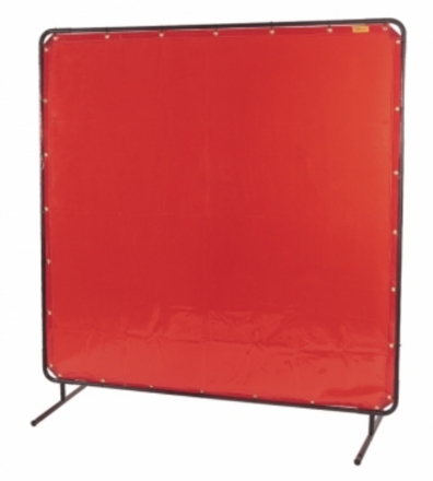 Picture of Red Welding Screen 1.8 x 1.8M
