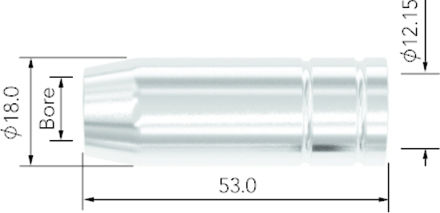 Picture of MCN1571 Cylindrical Nozzle