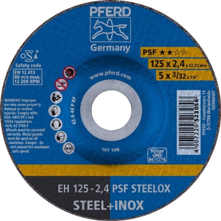 PFERD Inox Cutting Disc 125x3.2mm 25Pk