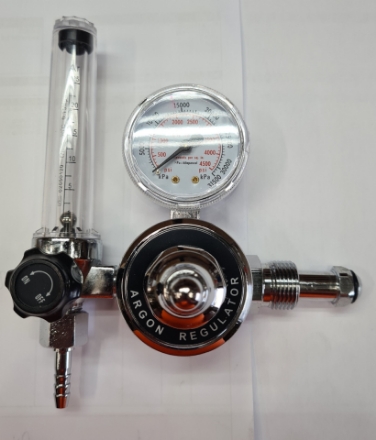 Strata GR101ARFL Argon Gas Regulator Incl. Flow Meter