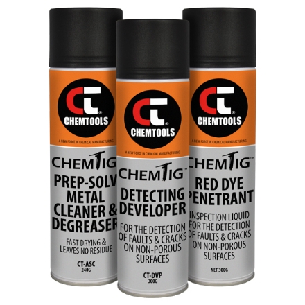 Chemtools 3 Part Weld Crack Detection Kit