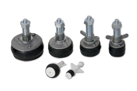 6pcs Quick-fit Aluminium Purge Bungs Kit 1-4''
