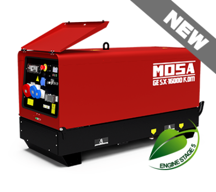 Mosa GE SX 16000 KDM Water Cooled Diesel Generator