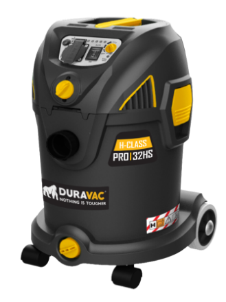 DuraVac PRO32HS Wet & Dry Hazardous Dust Vacuum Cleaner